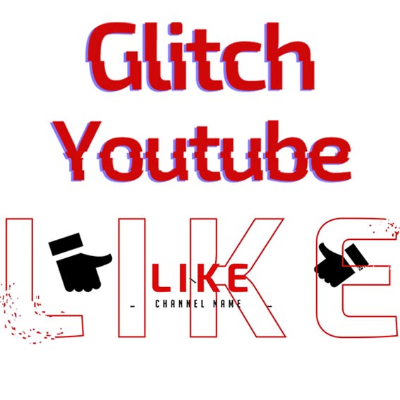Glitch Youtube Outro/Intro