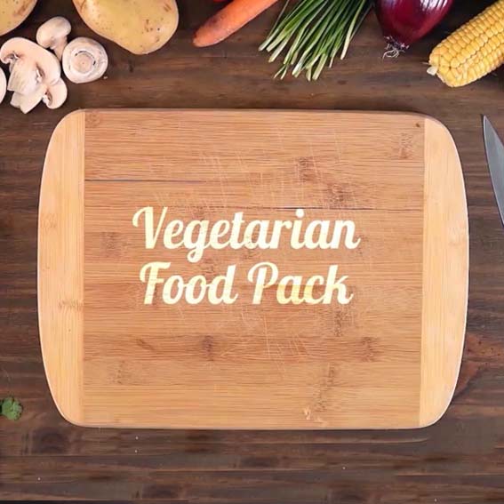 Vegetarian Food Pack